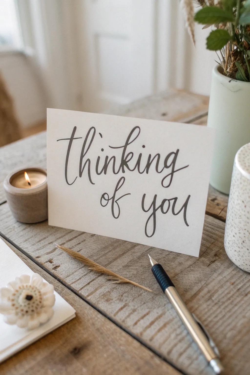 Warm someone's heart with a handwritten touch. ✨ #PostcardLove #MinimalistBoho