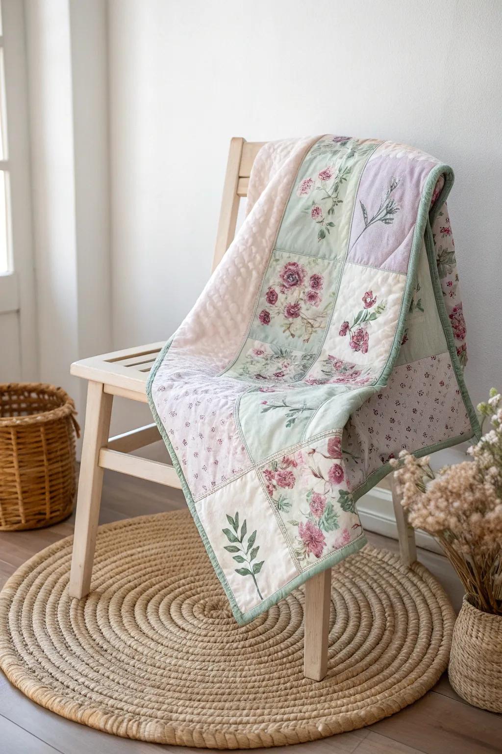 Wrap yourself in the timeless charm of vintage-inspired quilts.