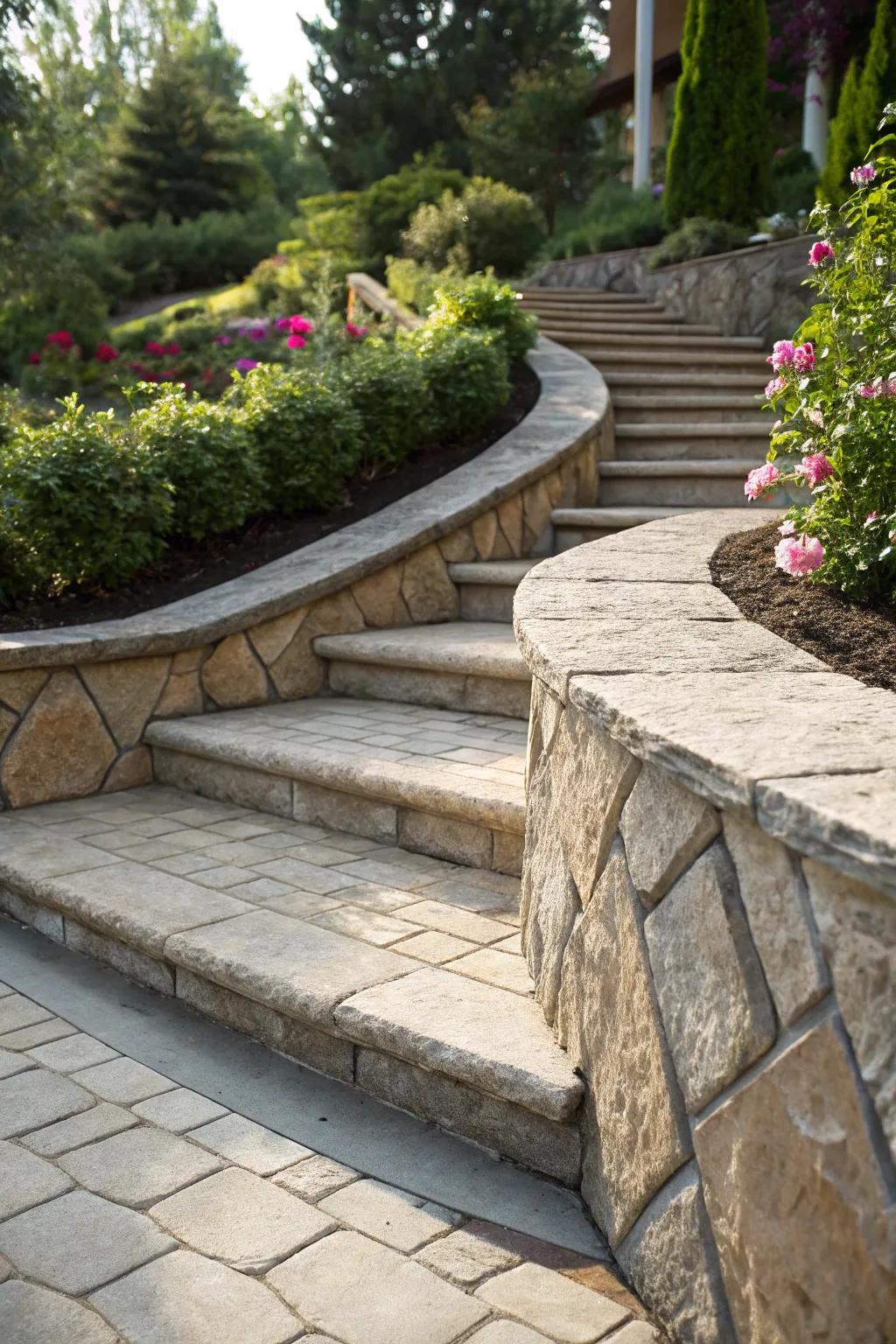 Crafted Pathway: Where Artistry Meets Nature