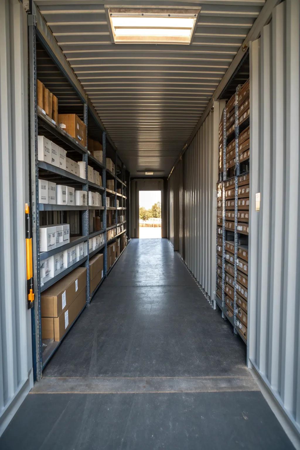 Clear pathways lead to seamless organization in any space.