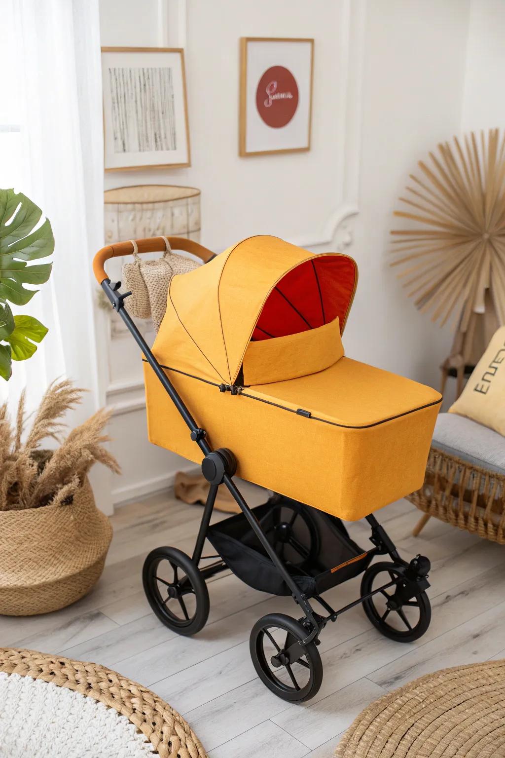 Roll into Halloween with a delightful twist—our mac and cheese box stroller costume is a hit for fun-loving families!