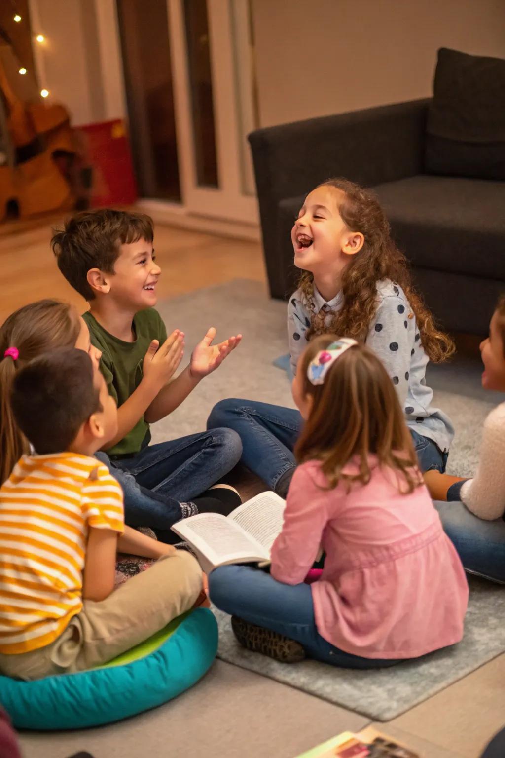 Bring stories to life with a collaborative storytelling session.