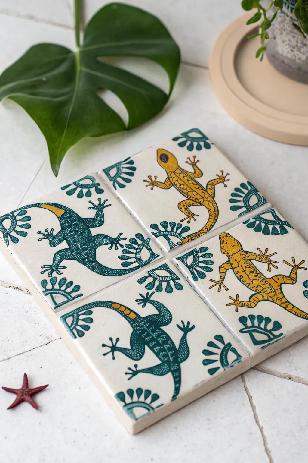 Transform your space with Escher-inspired elegance: where art meets nature in perfect harmony.