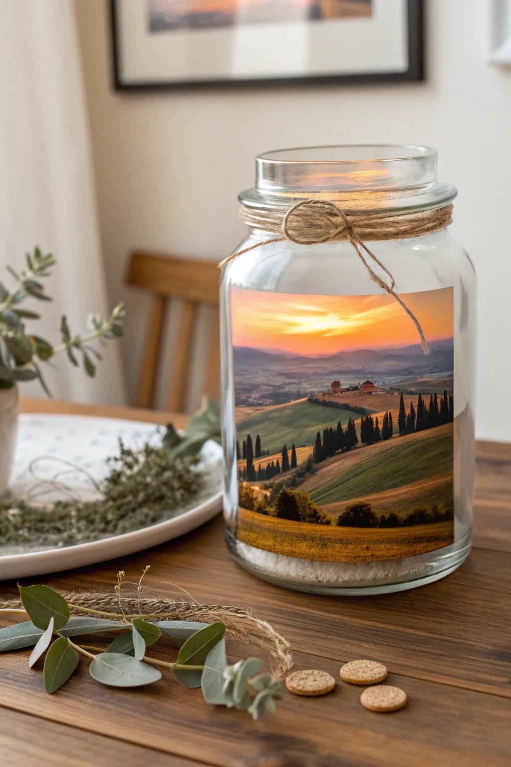 Dreaming of Italy: Let your vacation fund jar inspire your next adventure.