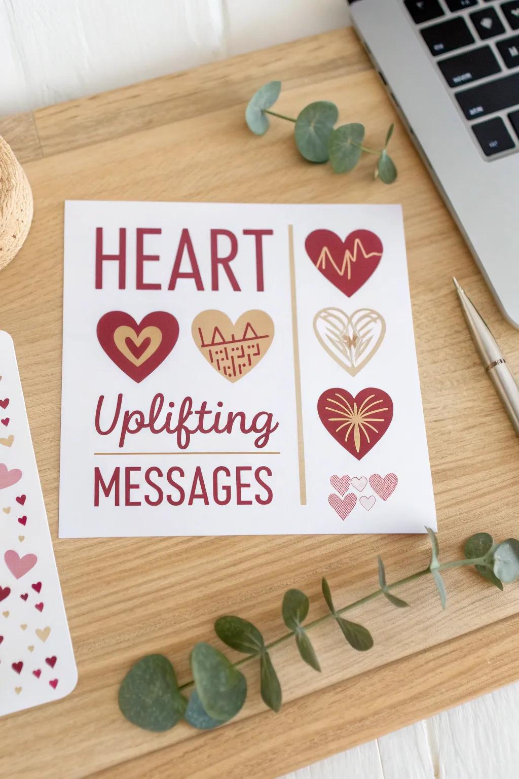 Brighten your day with charming custom stickers—perfect for spreading love and positivity!