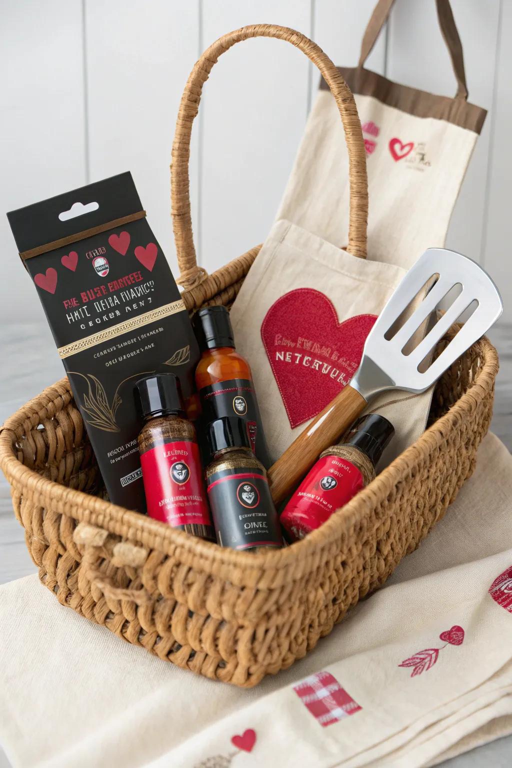 Elevate His BBQ Game with a Custom Valentine's Day Kit: The Perfect Blend of Style and Flavor!