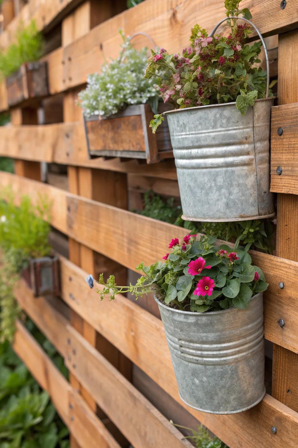 Upcycled Elegance: Where rustic charm meets green innovation.