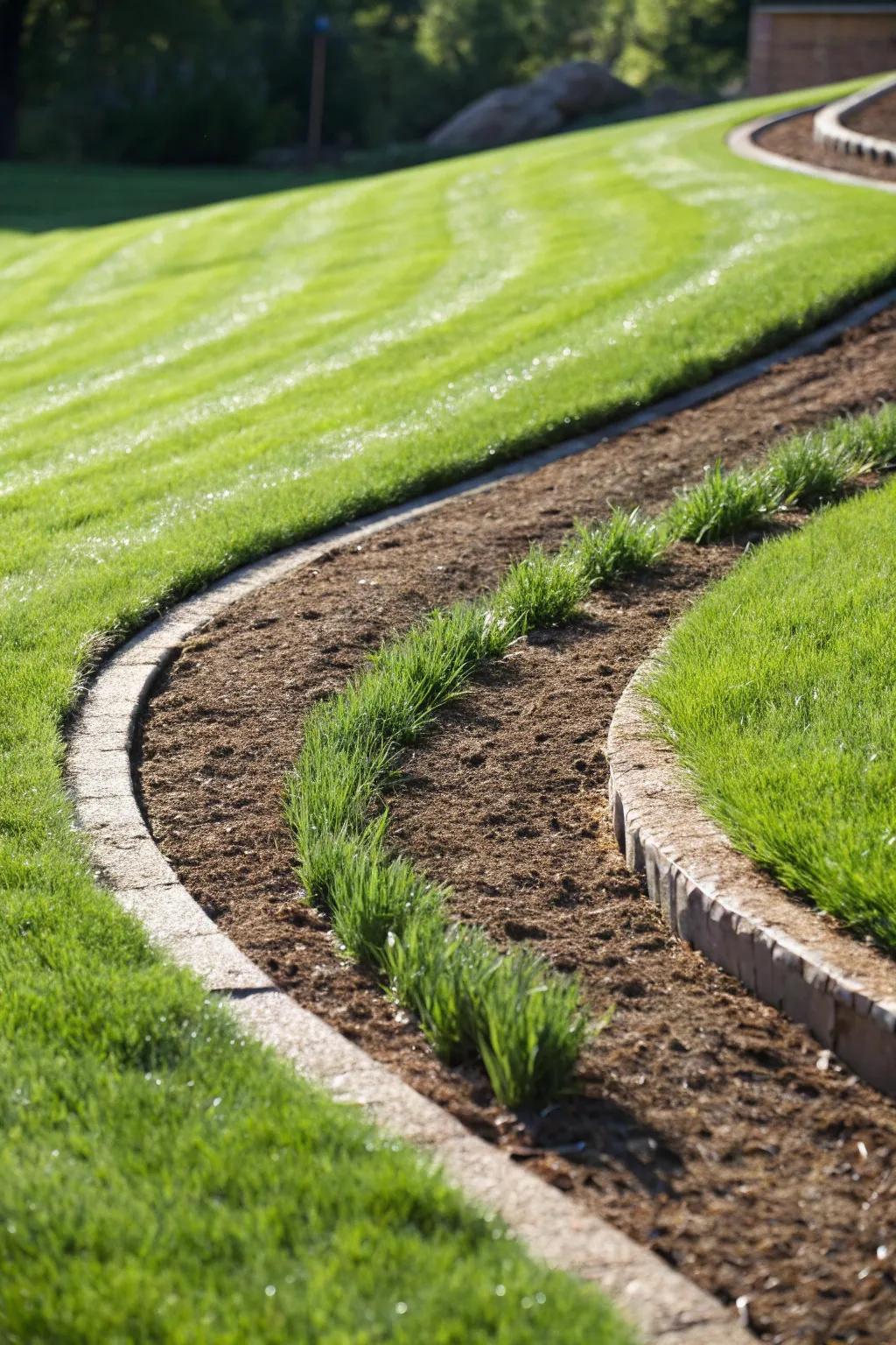 Master the craft of lawn regrading for effective drainage and a stunning yard.