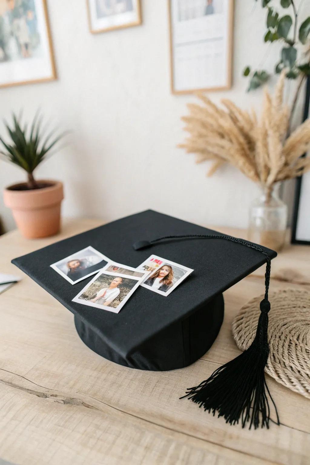 Celebrate your journey with a touch of nostalgia—your memories, beautifully displayed.