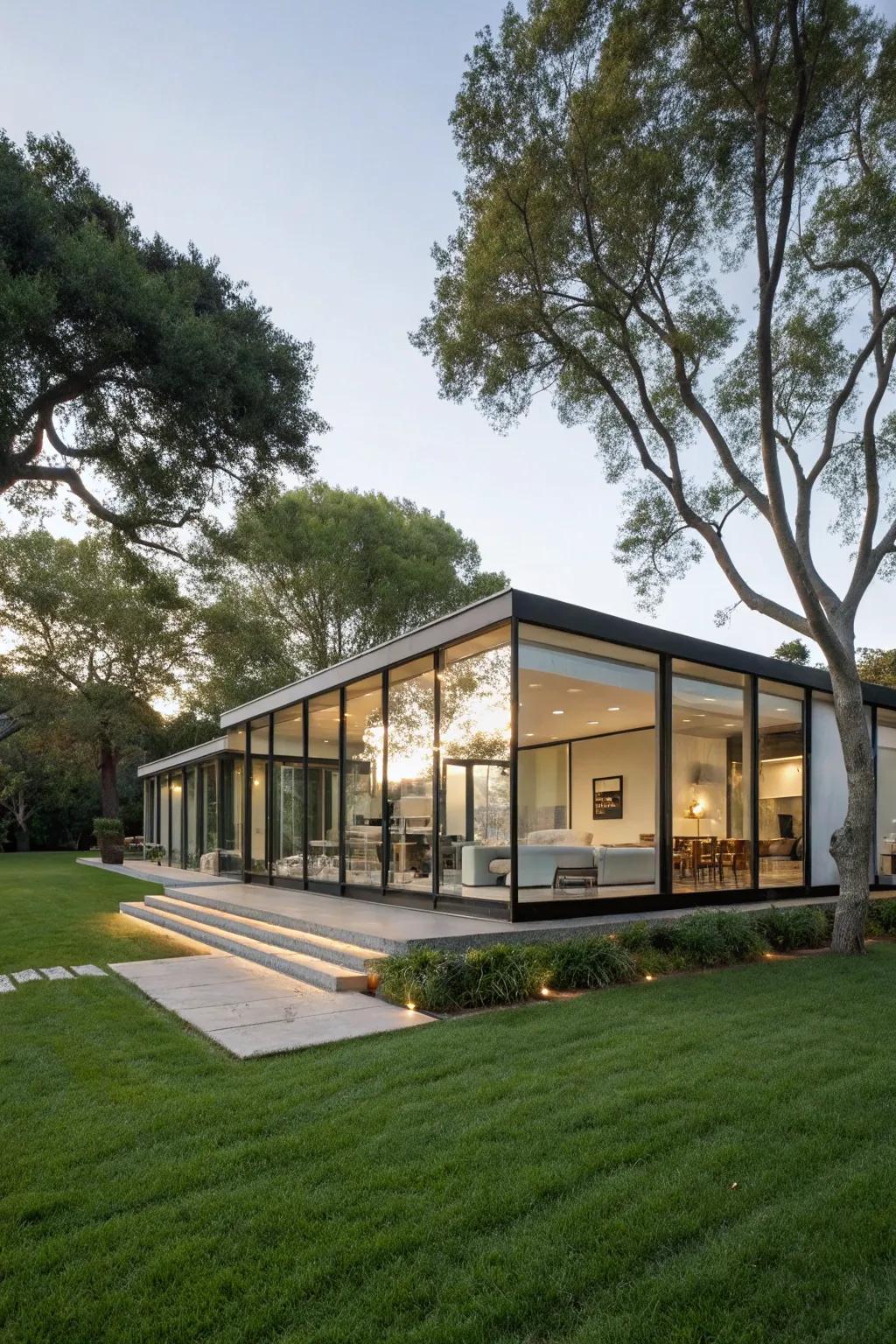 Modular homes offer flexibility and contemporary design.