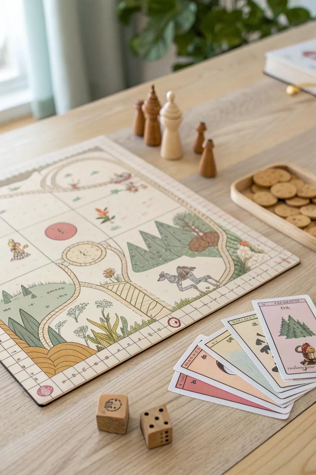 Embark on a minimalist adventure with our printable game—where creativity meets simplicity.