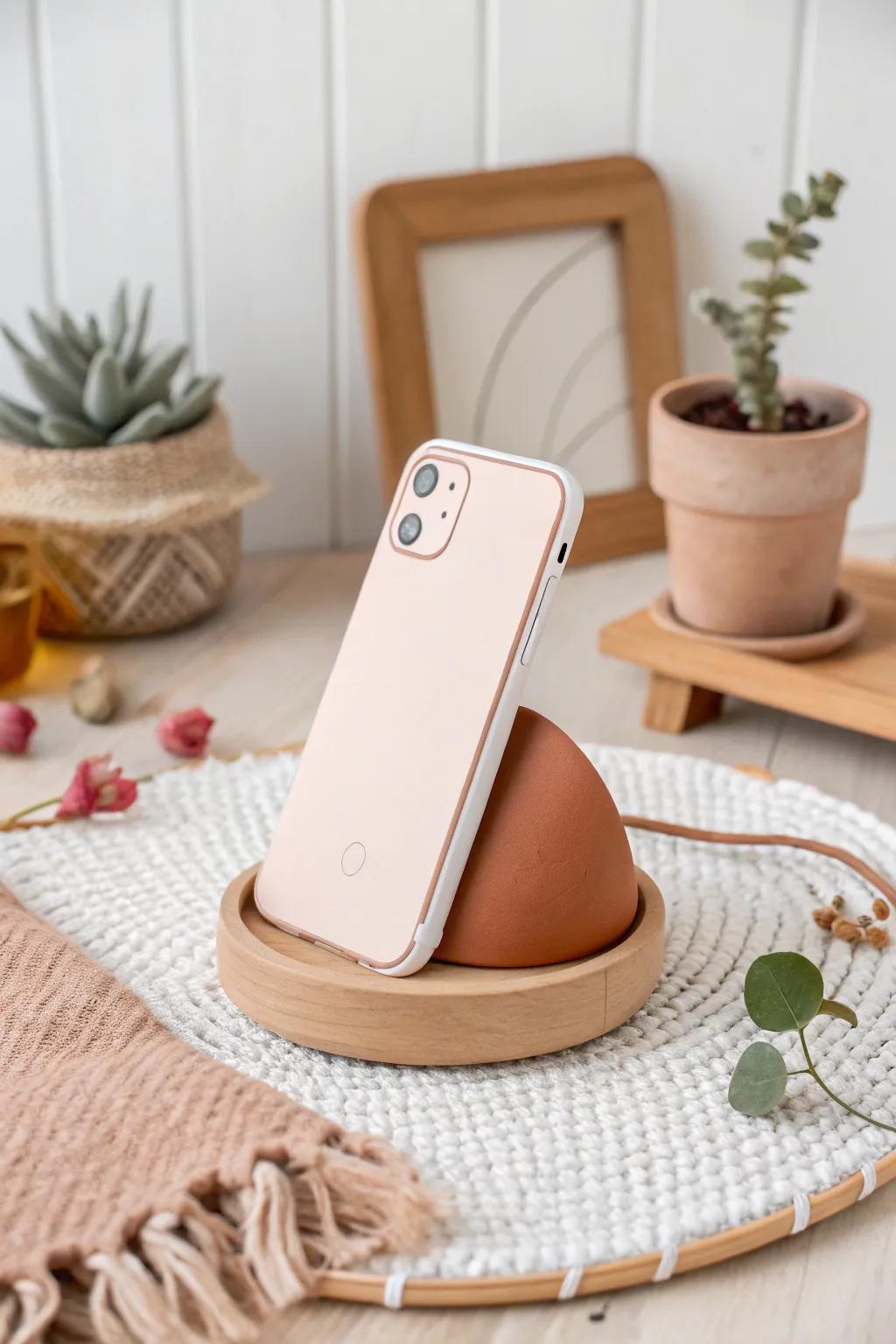 Elevate your tech experience with a touch of handcrafted elegance. Discover the charm of personalized clay accessories!