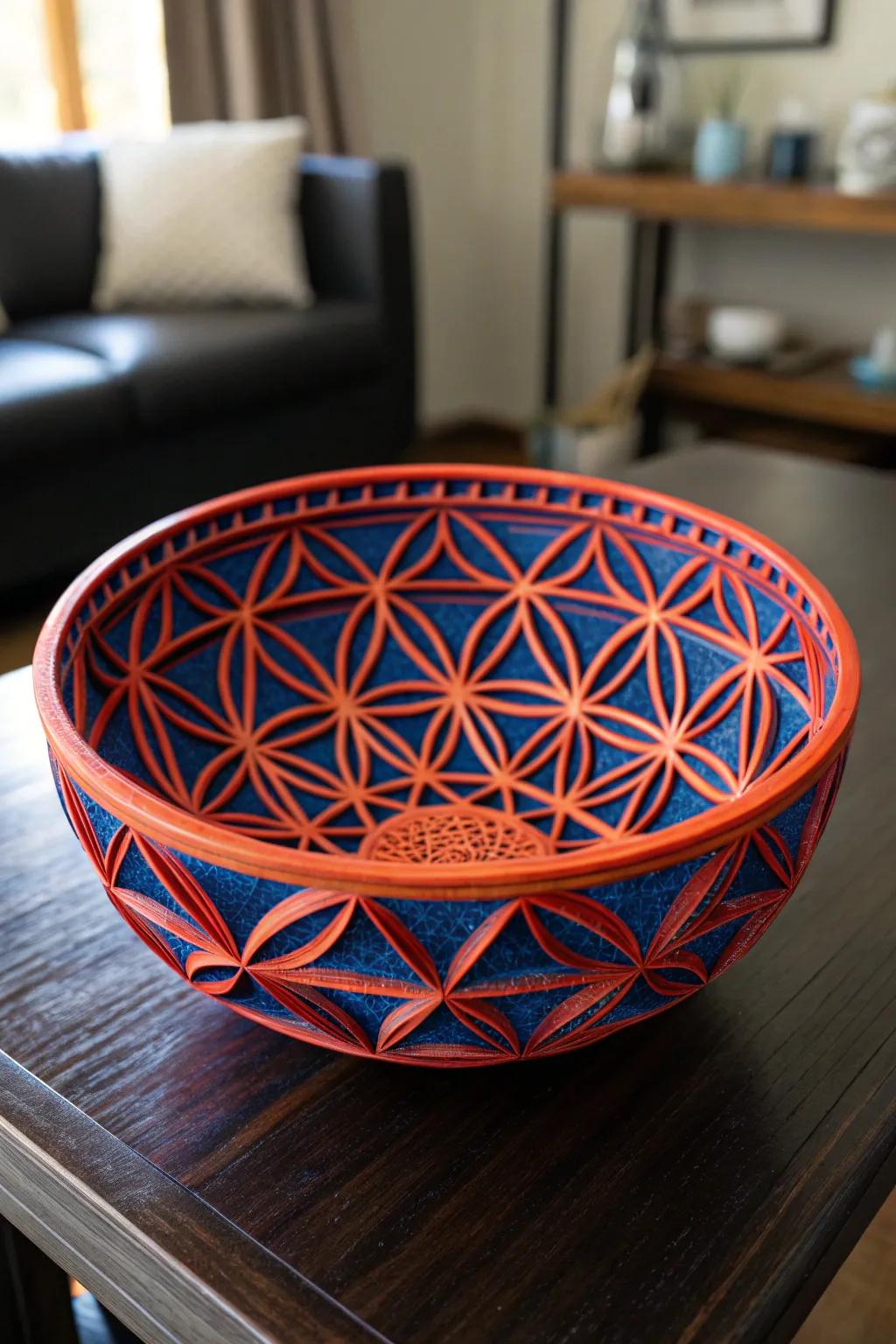 Elevate your space with a 3D-printed masterpiece, where craftsmanship meets bold style.
