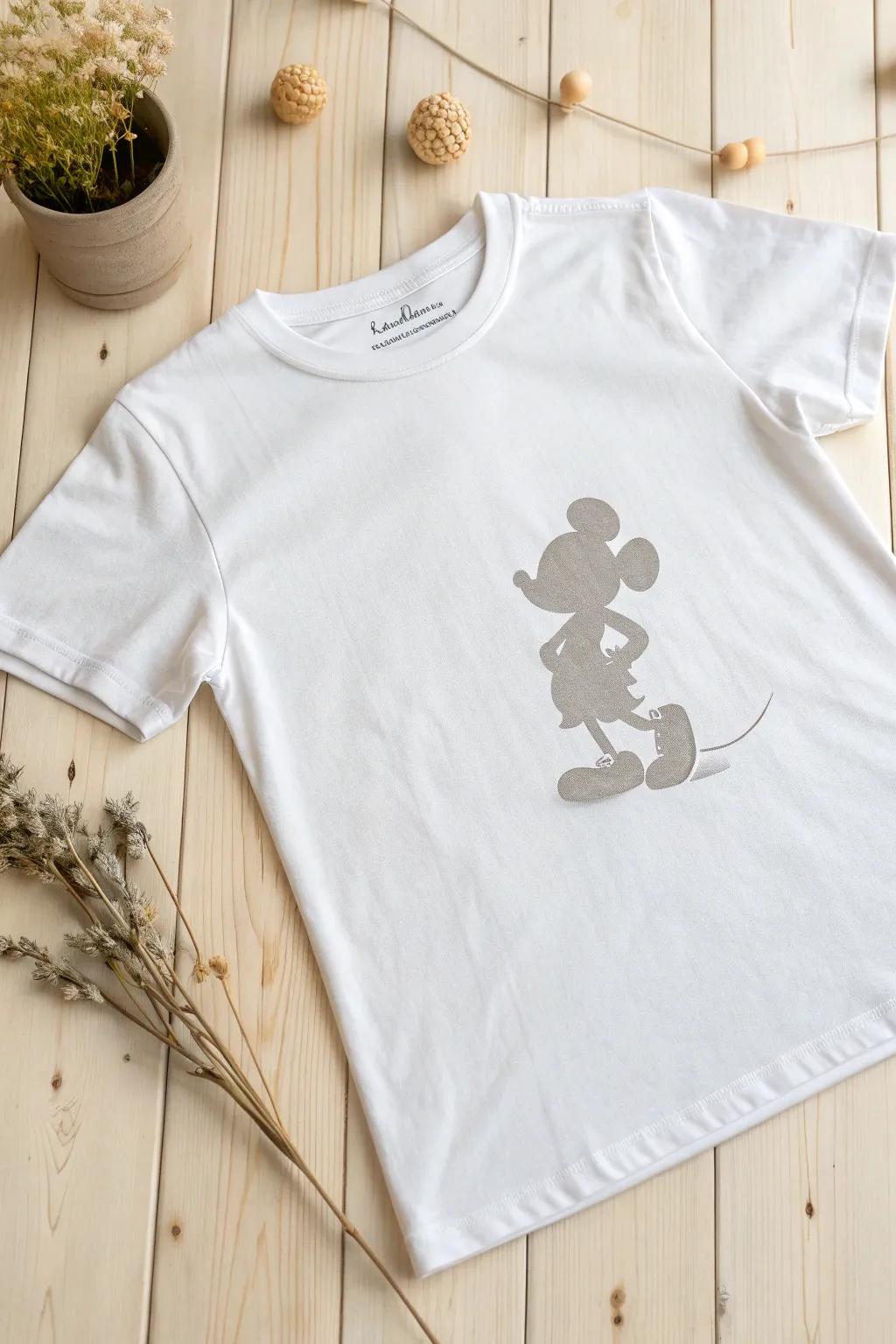 Embrace simplicity with a pop culture twist—perfect for the fan who appreciates minimalist style and iconic characters.