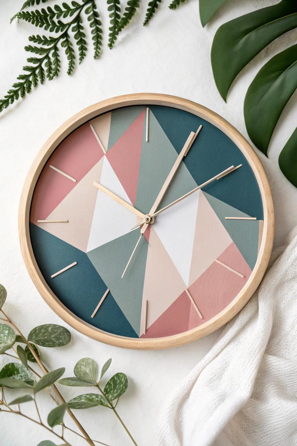 Transform your space with an abstract art clock—where simplicity meets bold creativity.