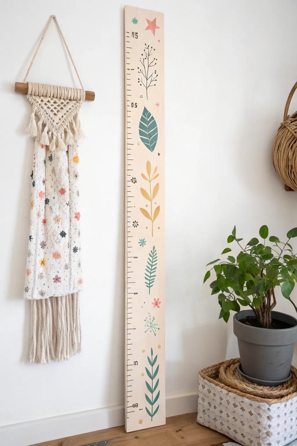 Add a splash of color and creativity to your child's growth journey with these charming decals!