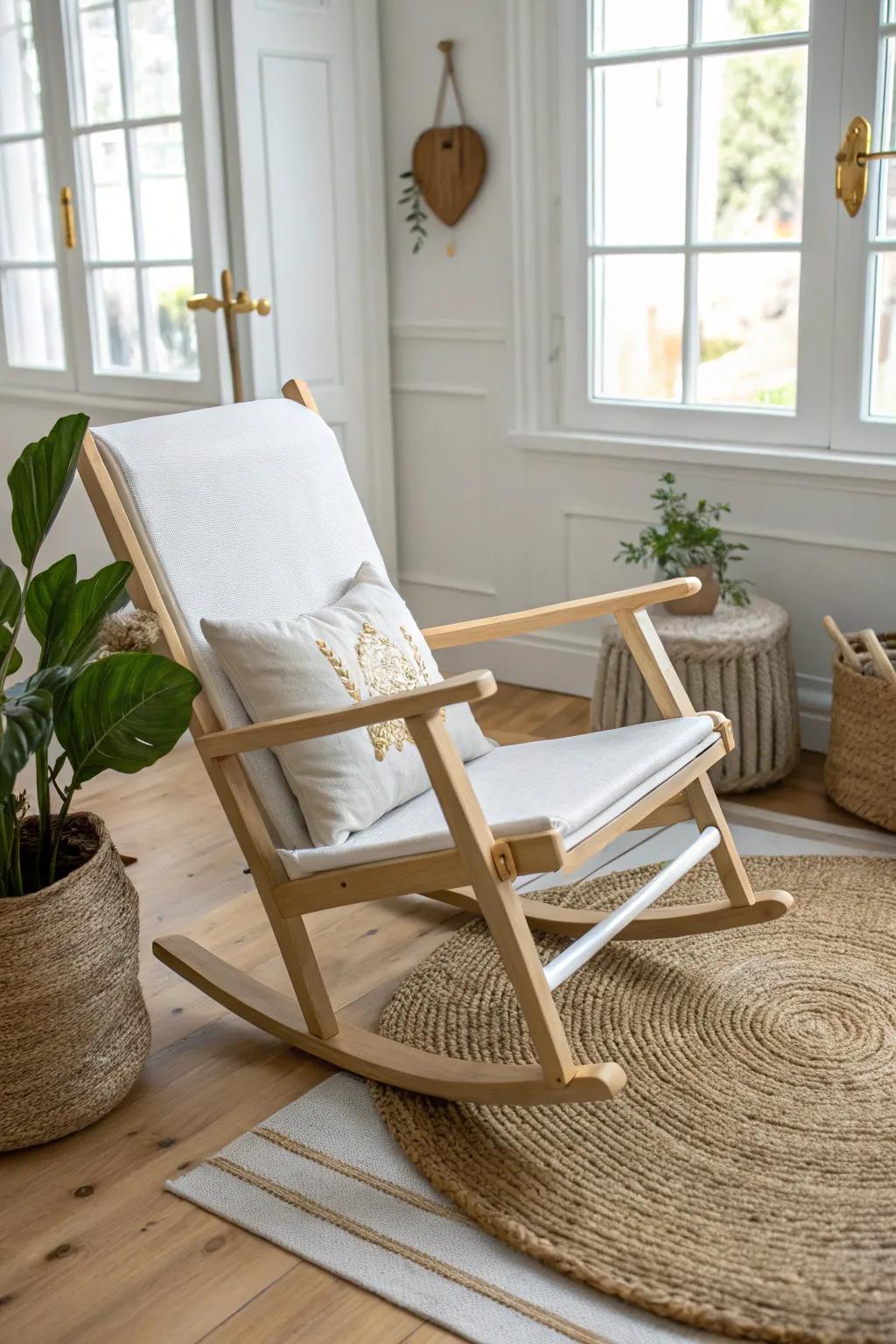 Transform your space with a touch of metallic magic—where simplicity meets shimmer.