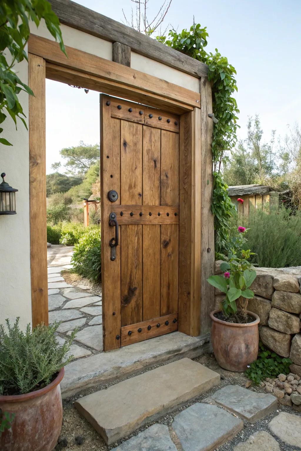 Eco-friendly materials bring warmth and sustainability.