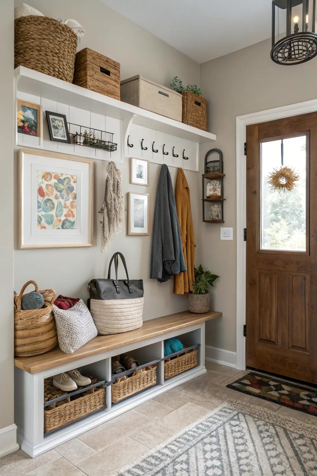 Functional accessories add both style and practicality.