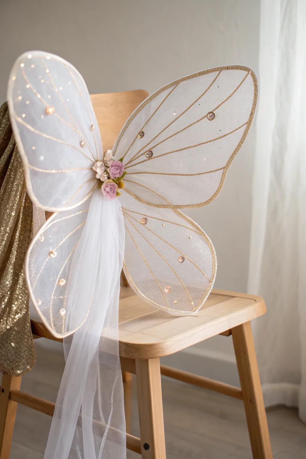 Add a touch of magic to your decor with these enchanting fairy wings. ✨ #FairyWings #MinimalistMagic