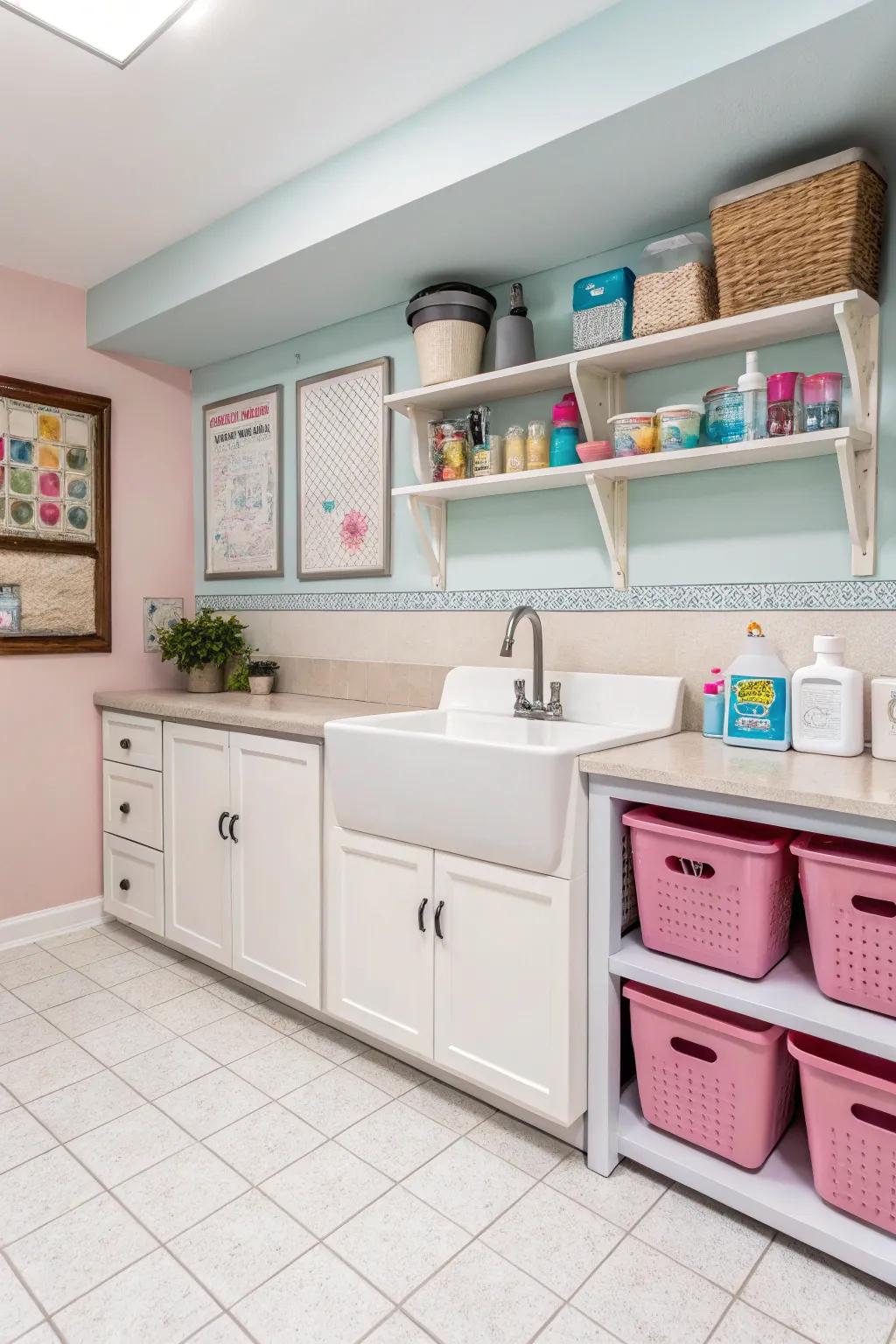 Create harmony with color coordination.