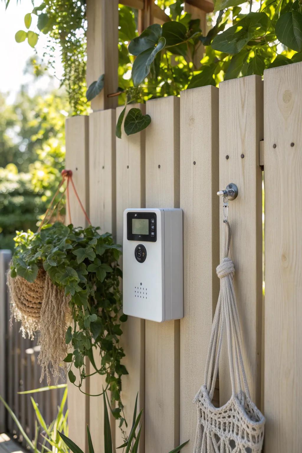 Effortless elegance: Control your garden's hydration with smart tech from anywhere.