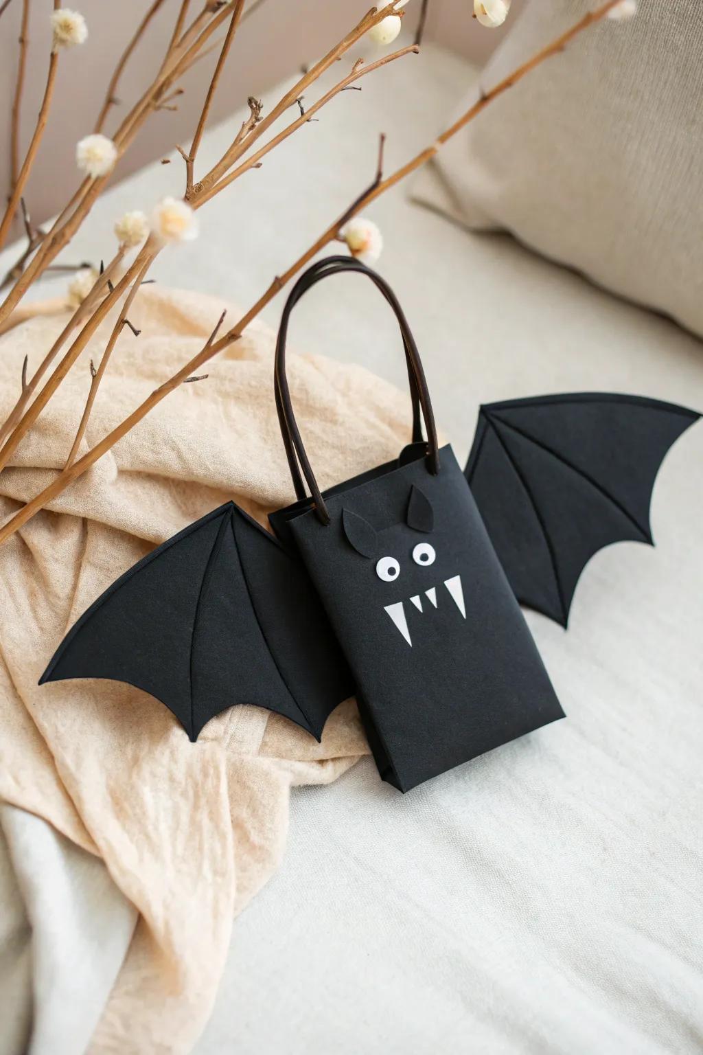 Elevate your Halloween with these chic Batty Treat Bags—where spooky meets Scandinavian elegance!