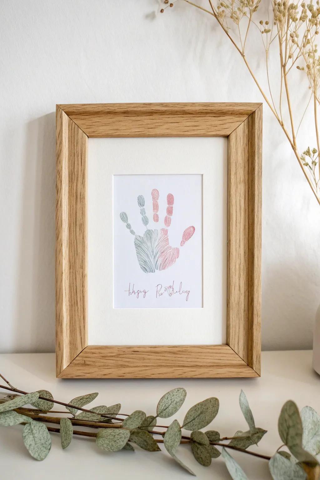 Cherish the little hands with artful elegance.