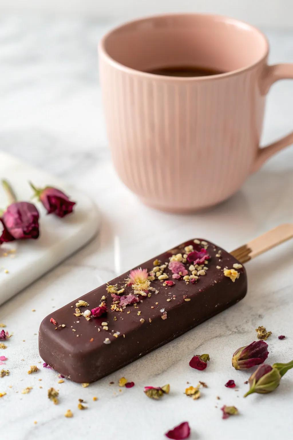Melt magic in a mug with this artisanal hot chocolate stick!