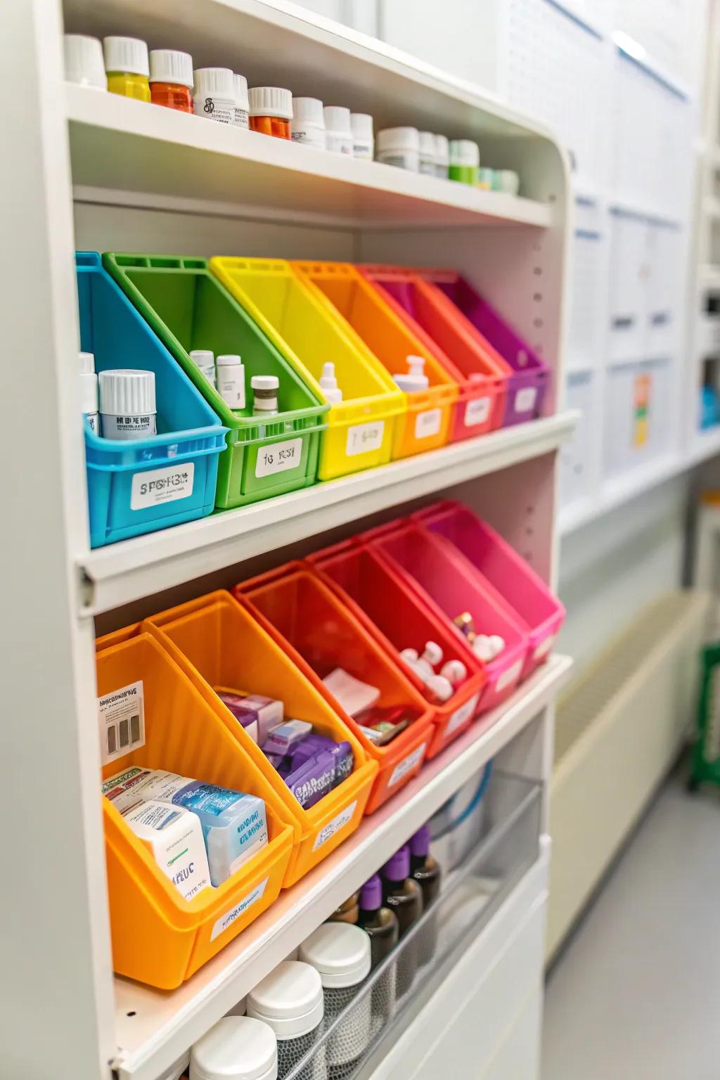 Color-coding adds a layer of organization and visual appeal.