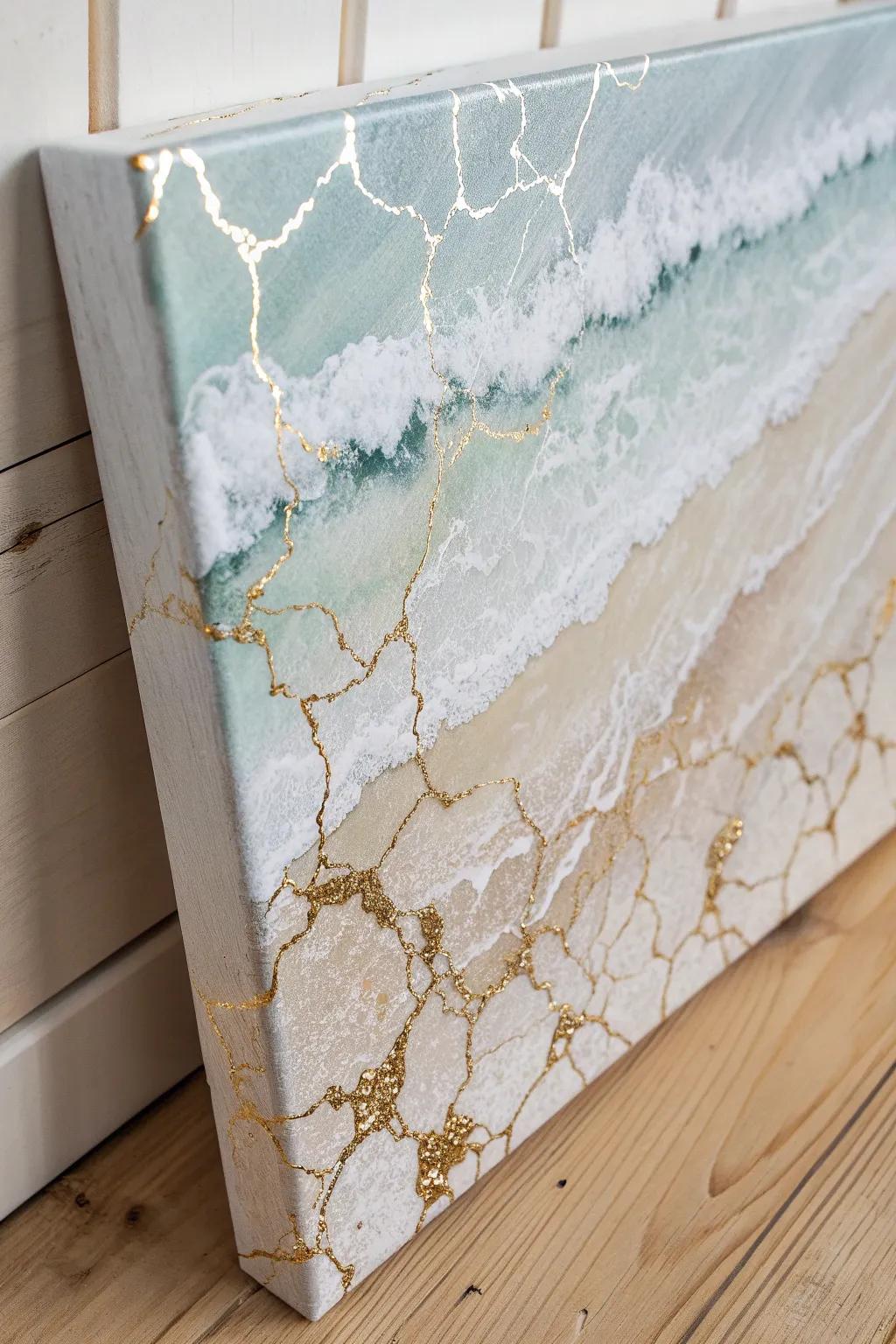 Discover the art of foil textures: Effortlessly blend minimalist elegance with boho charm.