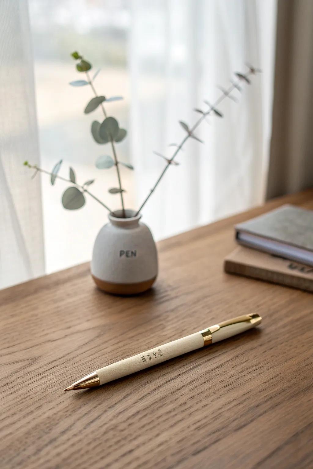 Elevate your gifting with a personalized engraved pen—where elegance meets thoughtfulness.