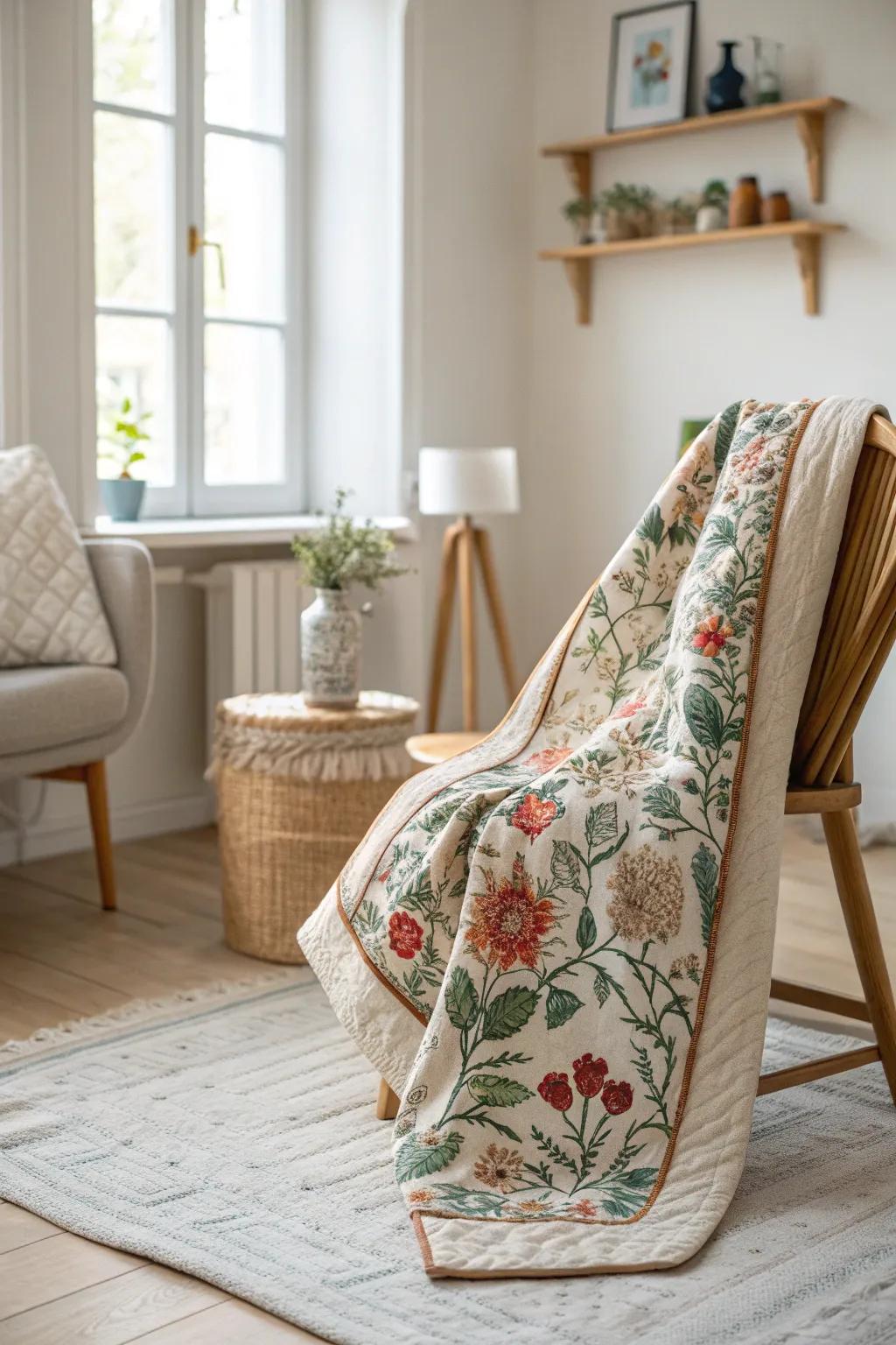 Embrace the artistry of large print quilts—where every pattern tells a story.