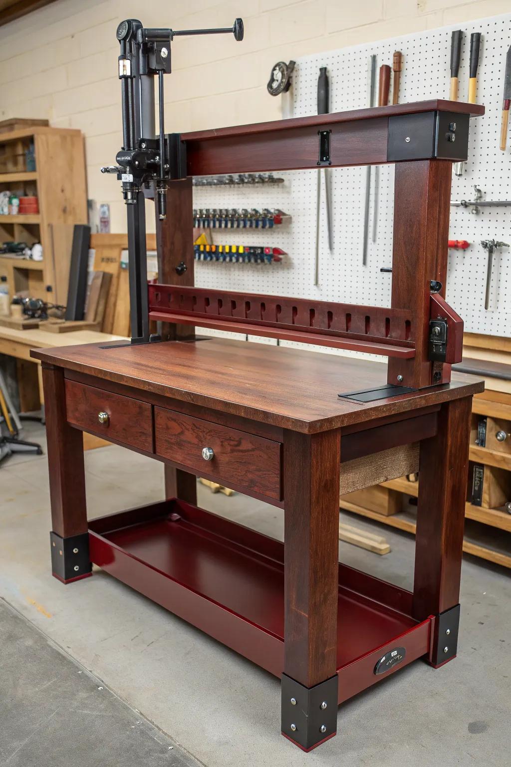 Master Your Craft: Elevate Your Reloading Experience with a Custom Height-Adjustable Bench.
