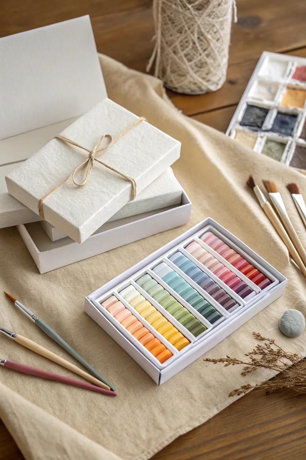 Unleash creativity with this Artistic Expression Kit - the perfect Secret Santa gift for aspiring artists!