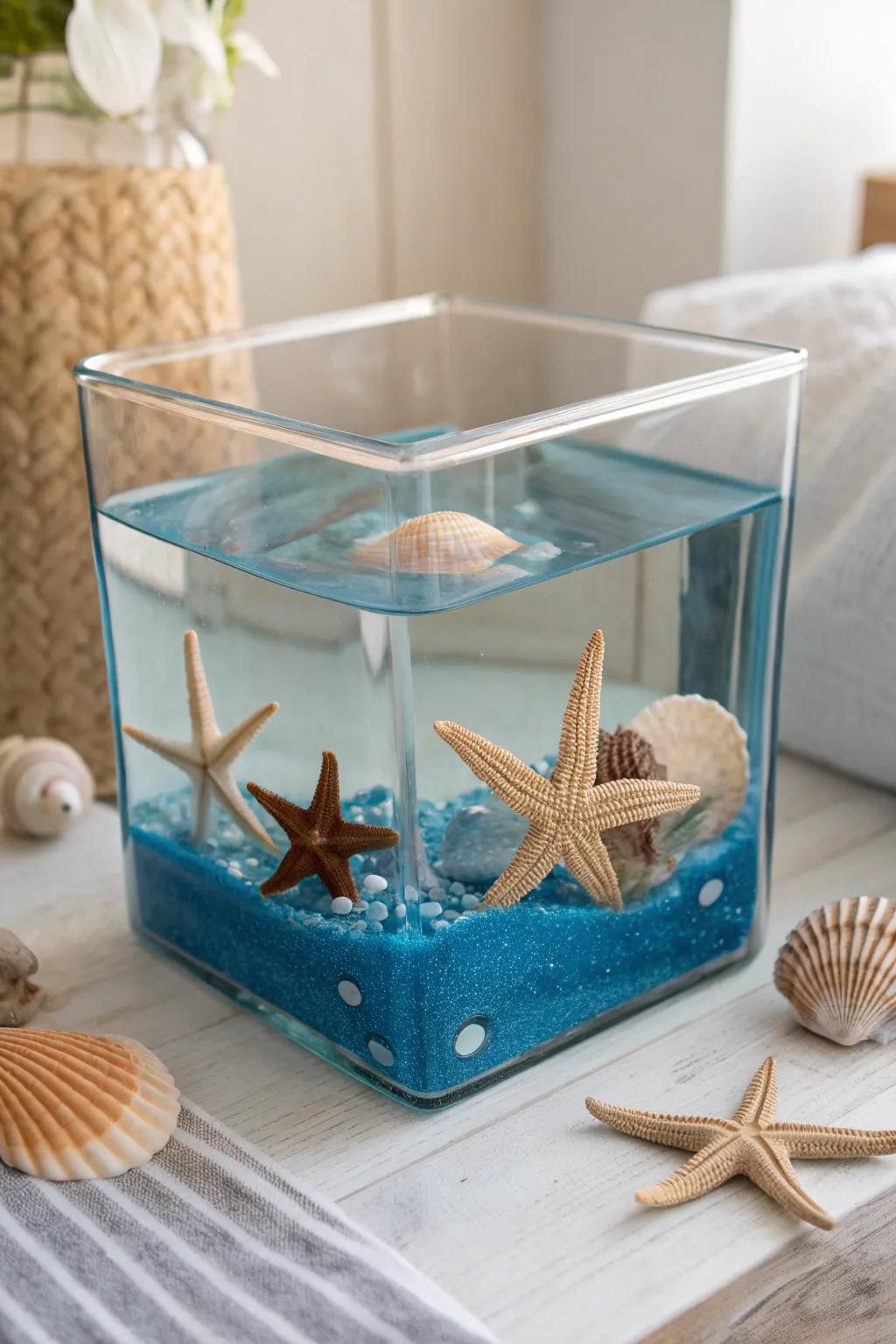 Dive into a world of imagination with our Ocean Explorer sensory bin. 🌊✨ #ScandiBoho #SummerPlay