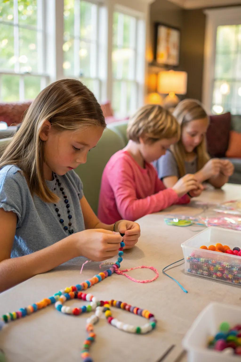 Create lasting memories with DIY friendship bracelets.