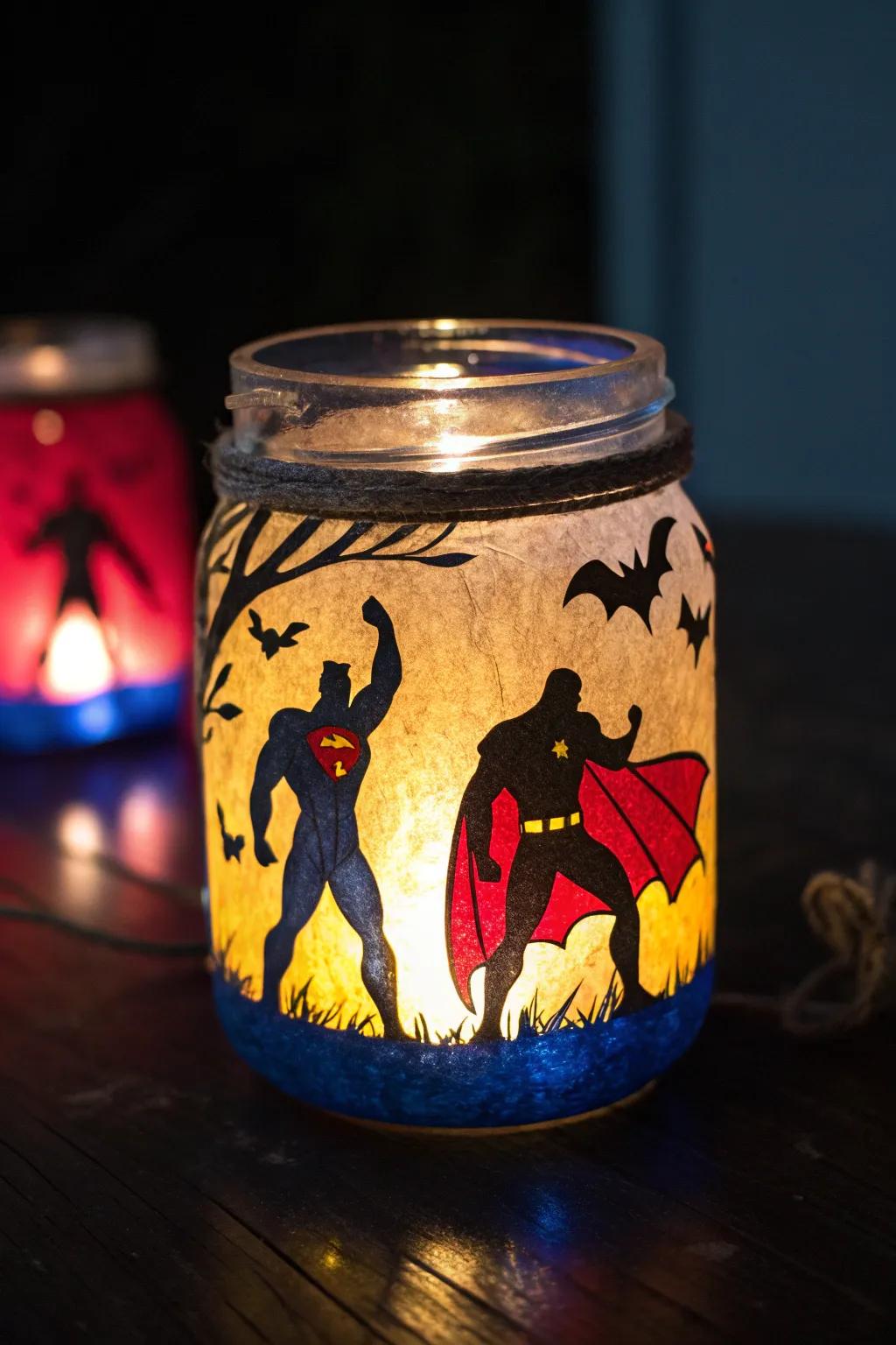 Light up your night with a touch of heroism! Dive into DIY and craft your own superhero night light.