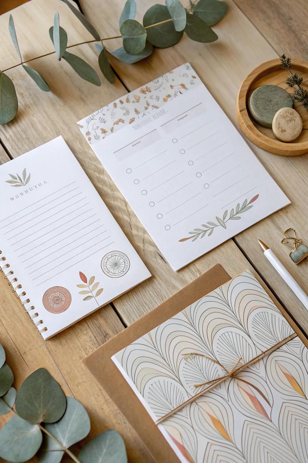 Elevate your time capsule with stylish printables that add a personal and organized touch. #ScandinavianMinimalism #BohoChic