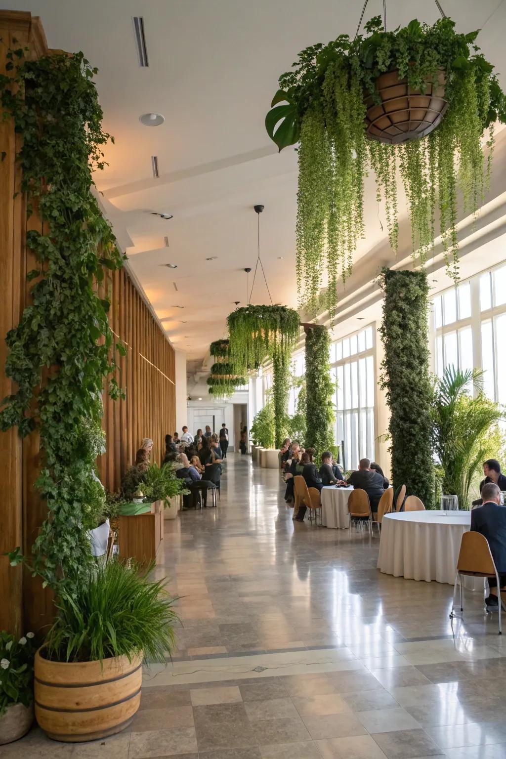 Nature-inspired decor brings tranquility indoors.
