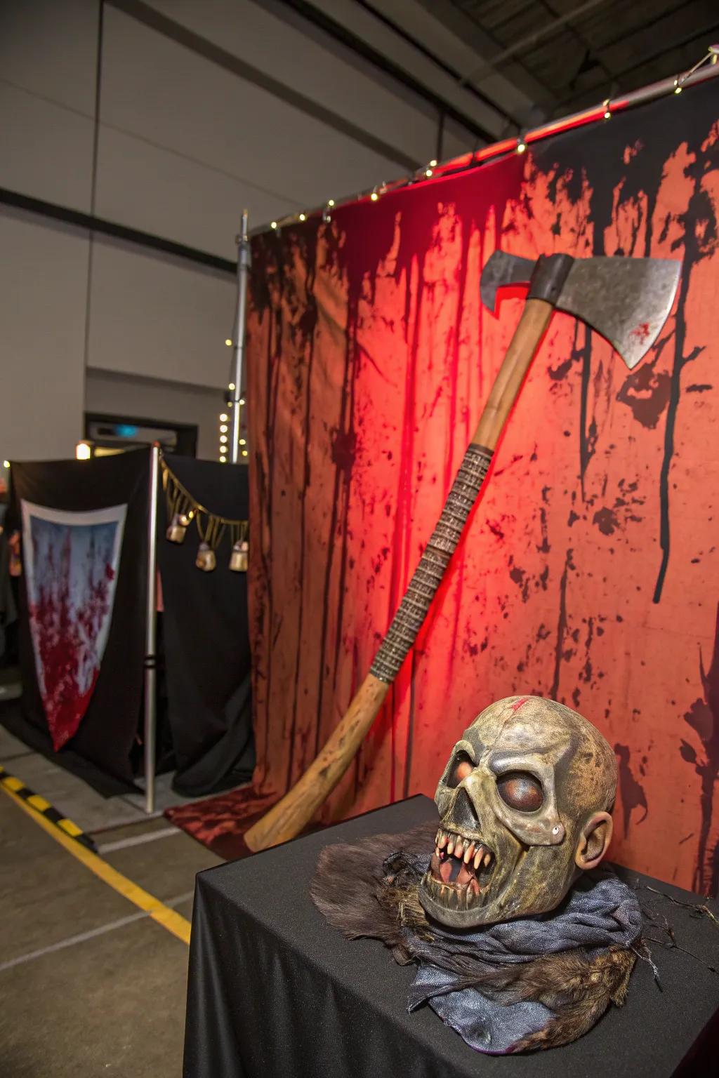 Step into the ultimate zombie experience with a DIY photo booth that brings the undead to life!