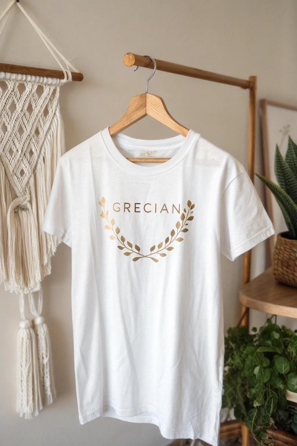 Embrace timeless elegance with a touch of Grecian flair.
