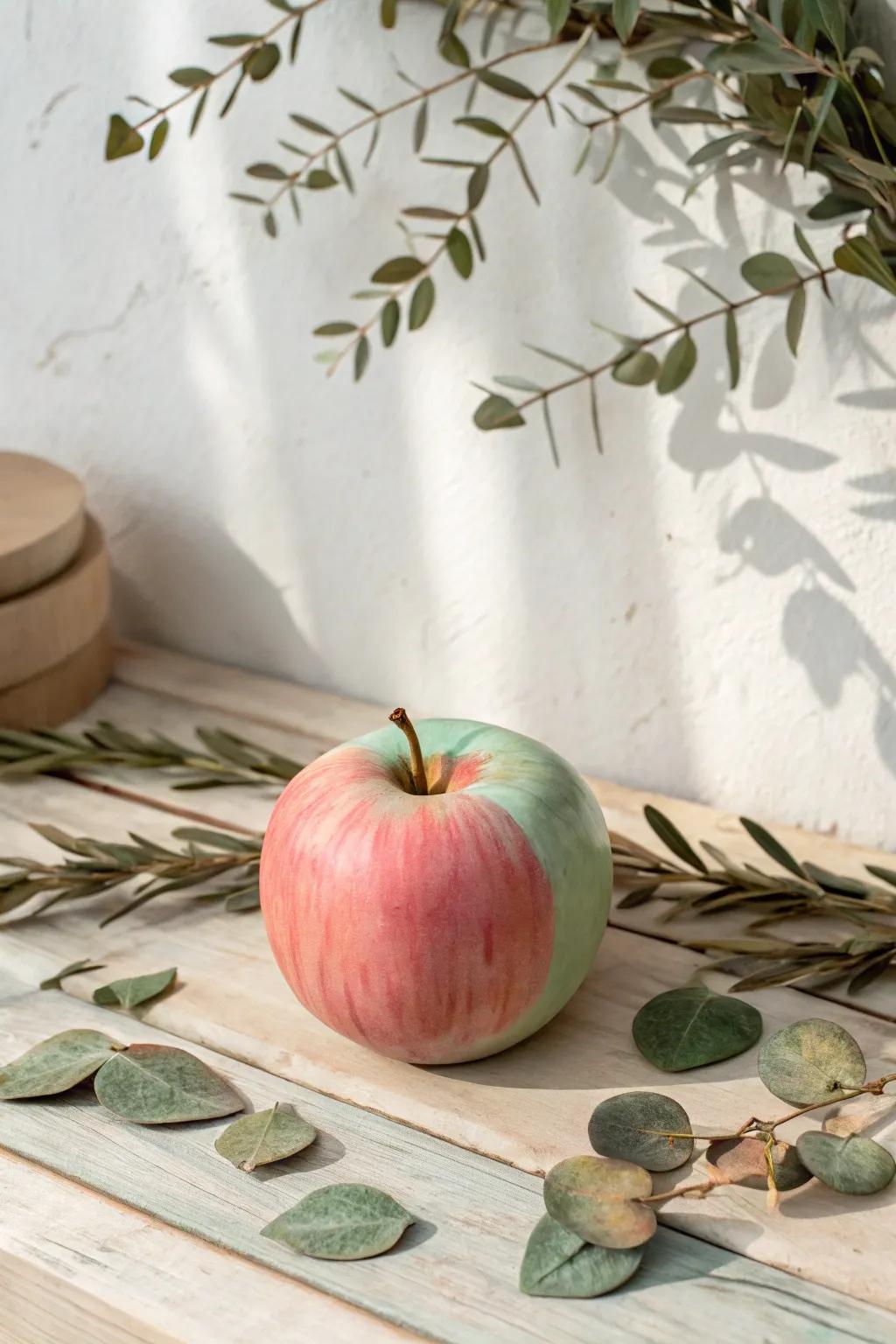 Discover the art of clay with this charming apple creation—an inspiring blend of fun and education!