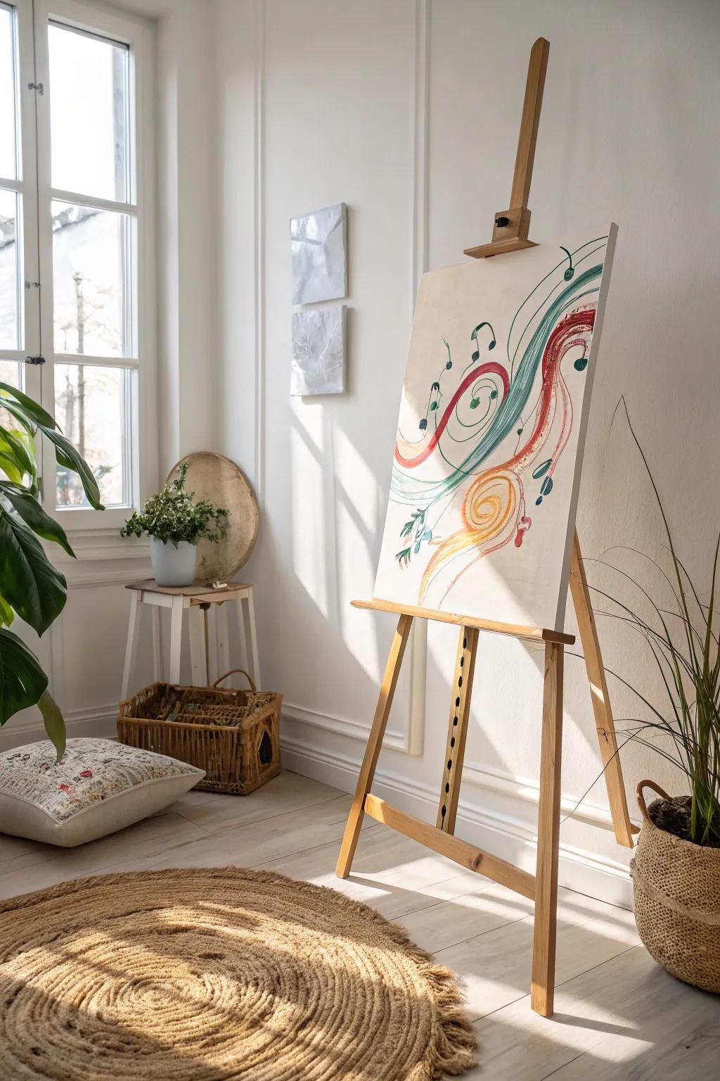 Let the rhythm of your favorite song dance across the canvas, turning music into visual art.