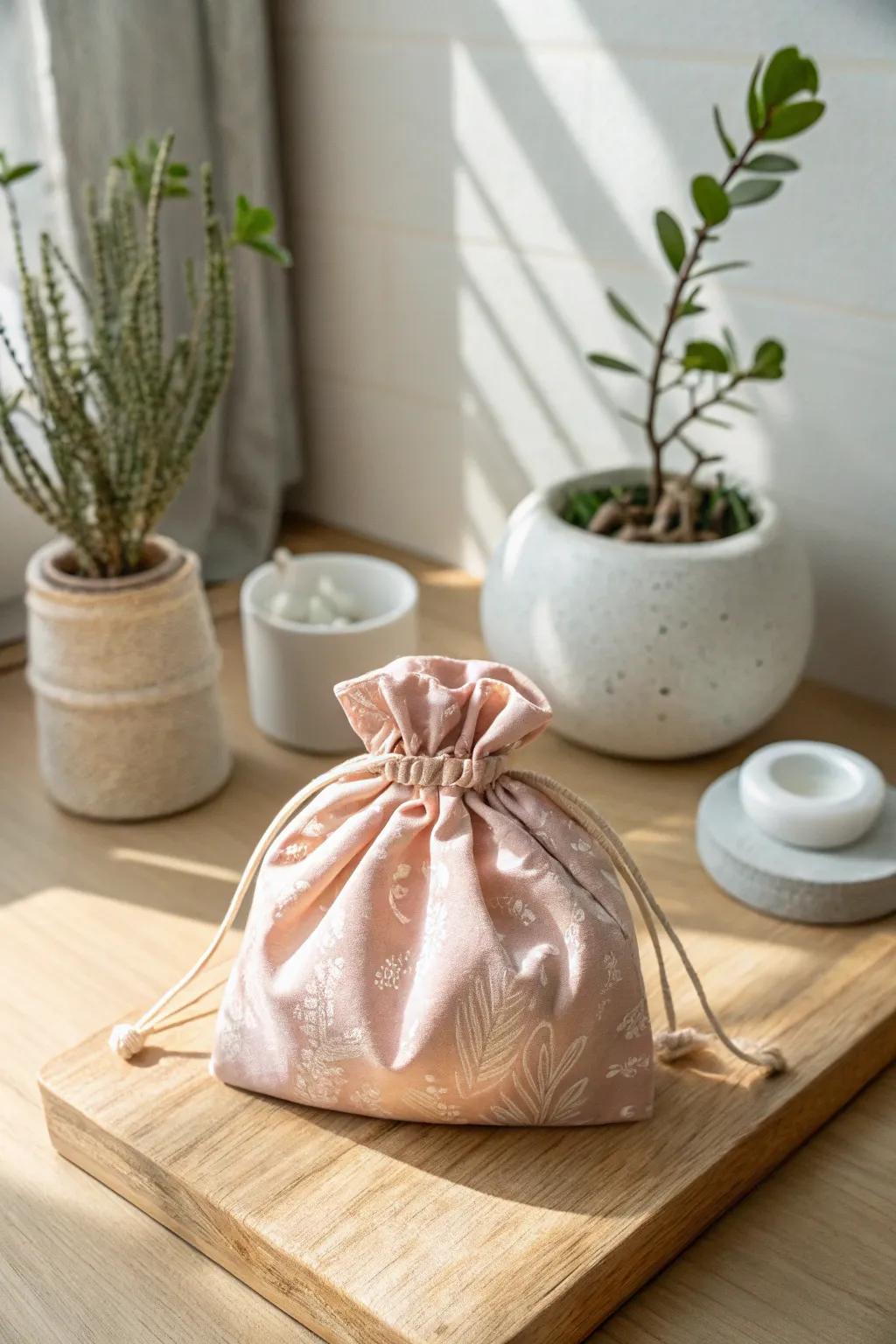 Crafted with love: a charming lunch money pouch to add a personal touch to school days.