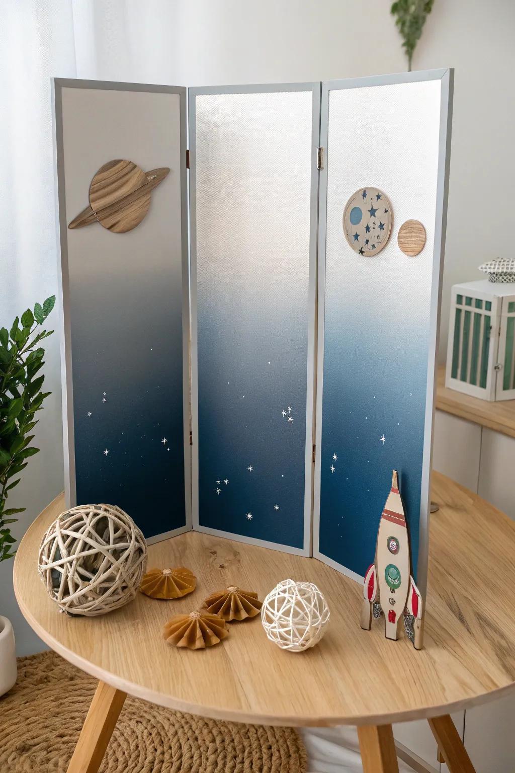Explore the cosmos with a touch of elegance and simplicity. Your science fiction vision, beautifully crafted and inspired by the future. ✨🚀