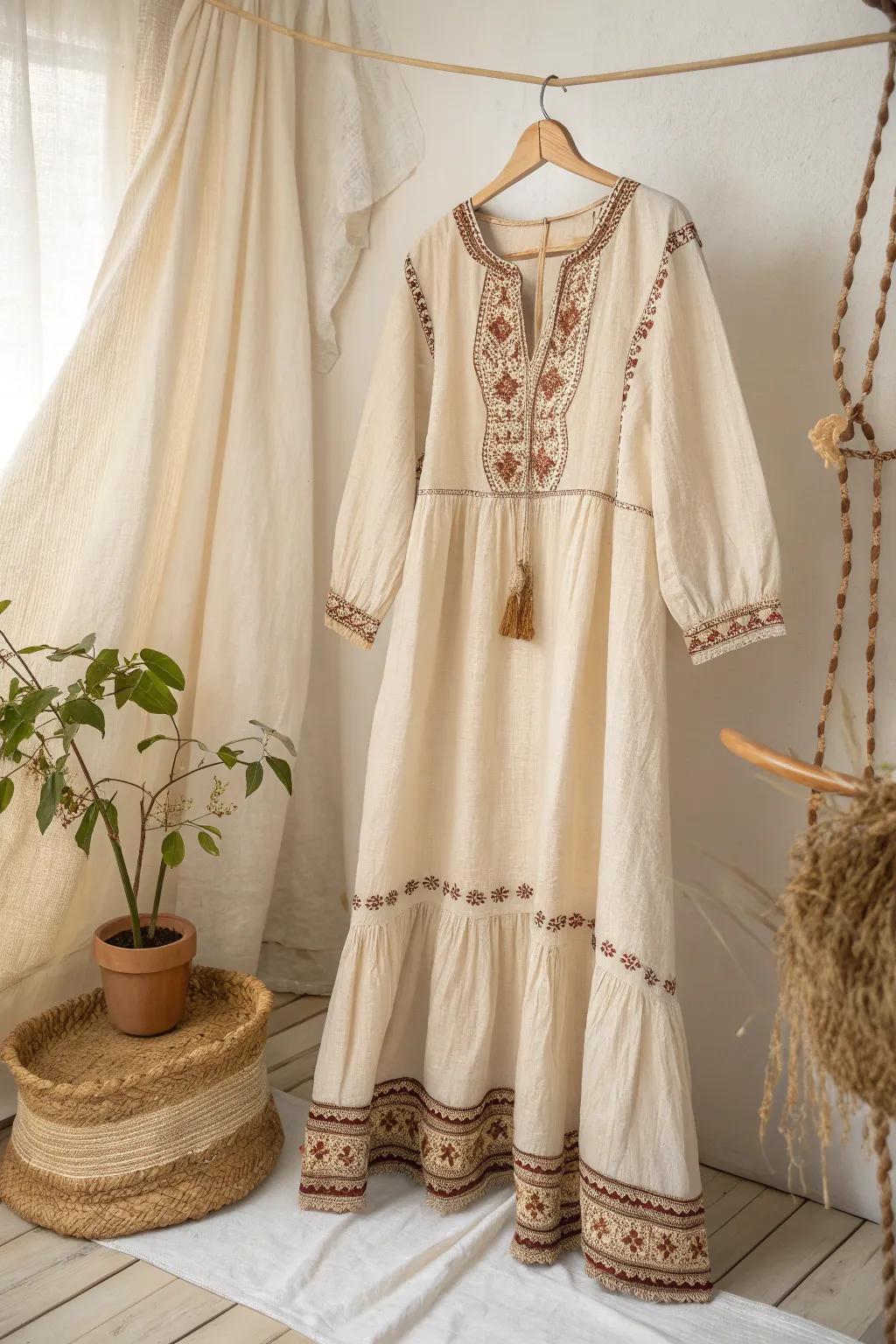 Embrace earth-loving elegance with natural fiber wonders. 🌿✨