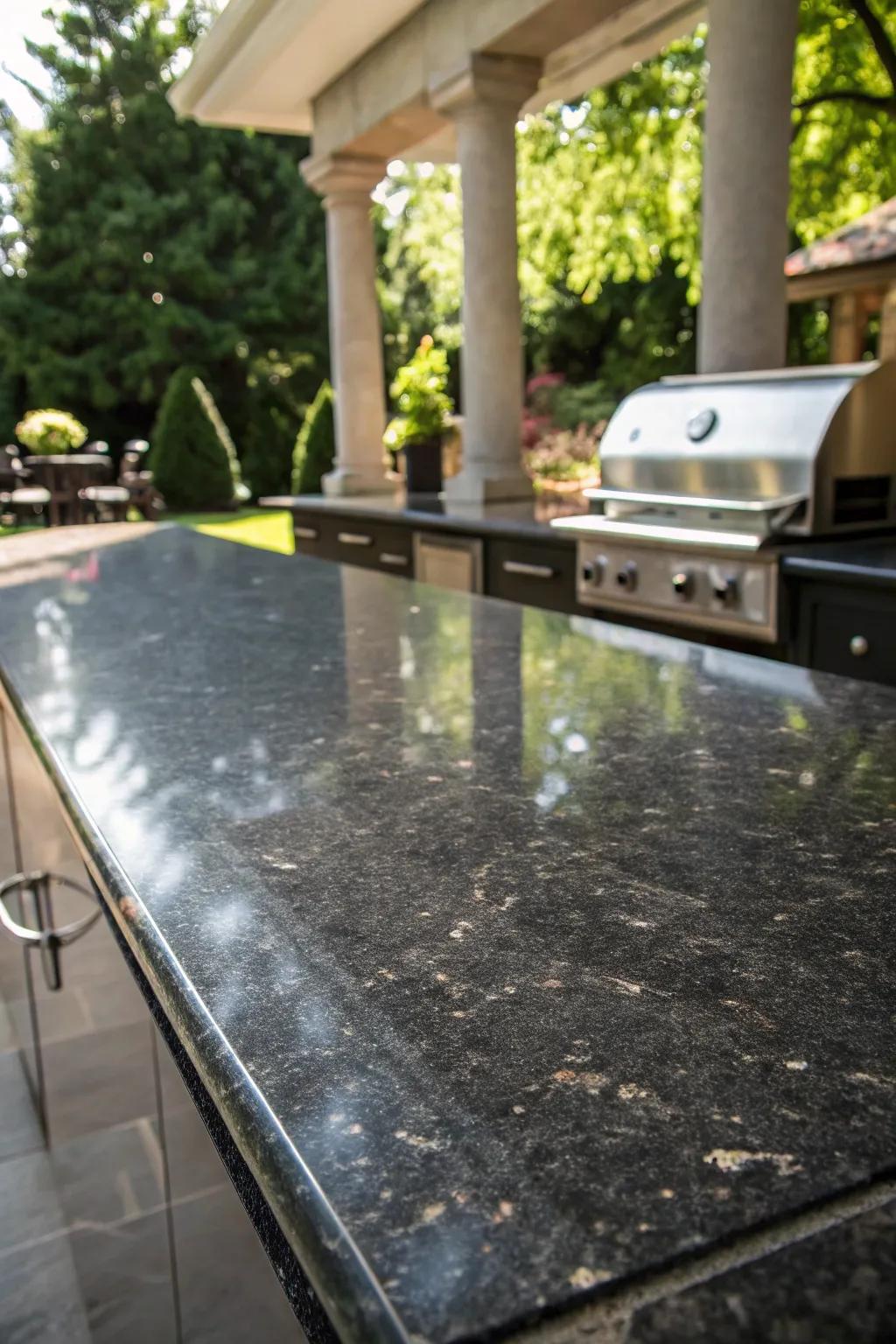 Granite: The perfect blend of strength and style for your outdoor oasis.