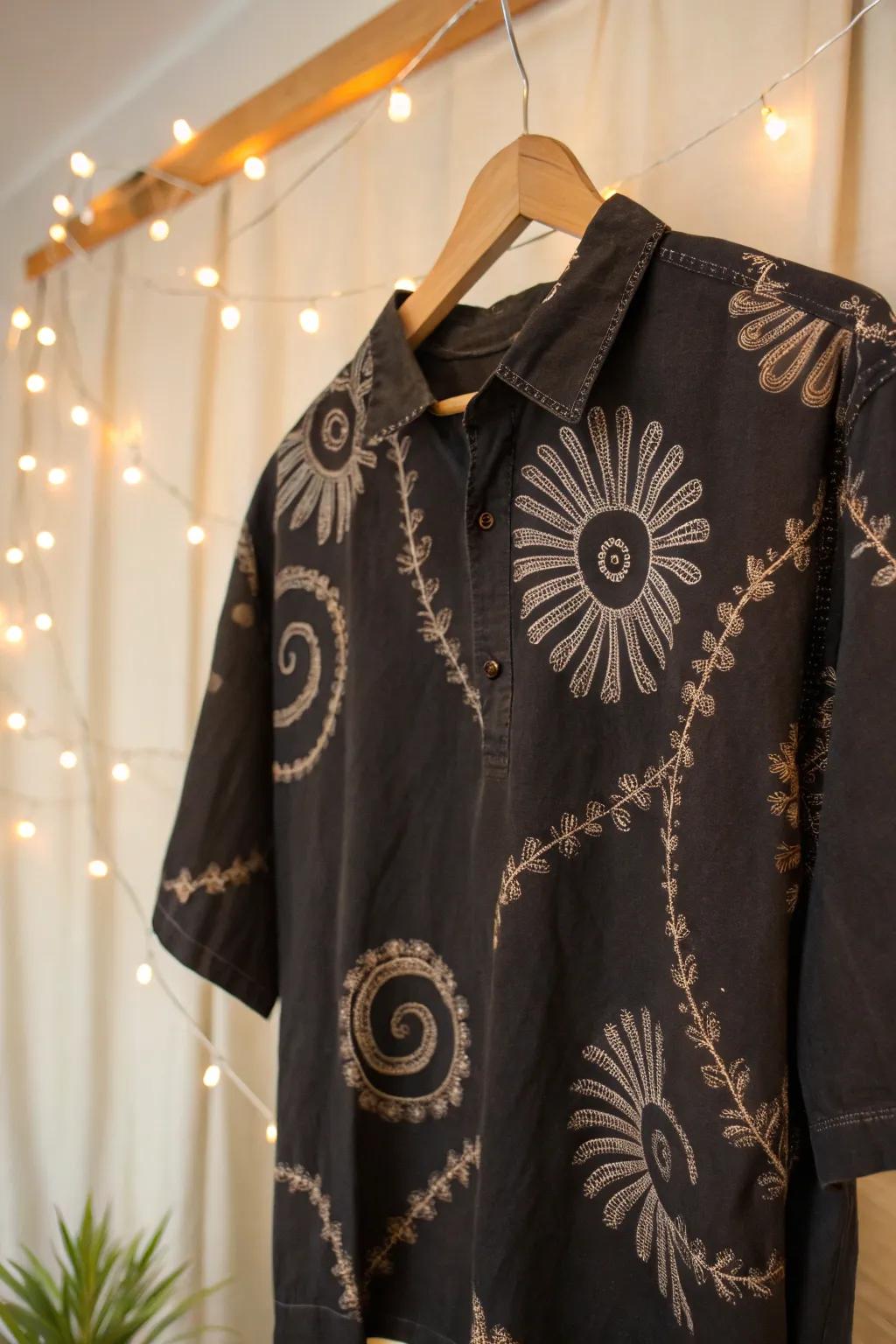 Unleash your creativity with reverse tie-dye: a minimalist twist on DIY fashion.