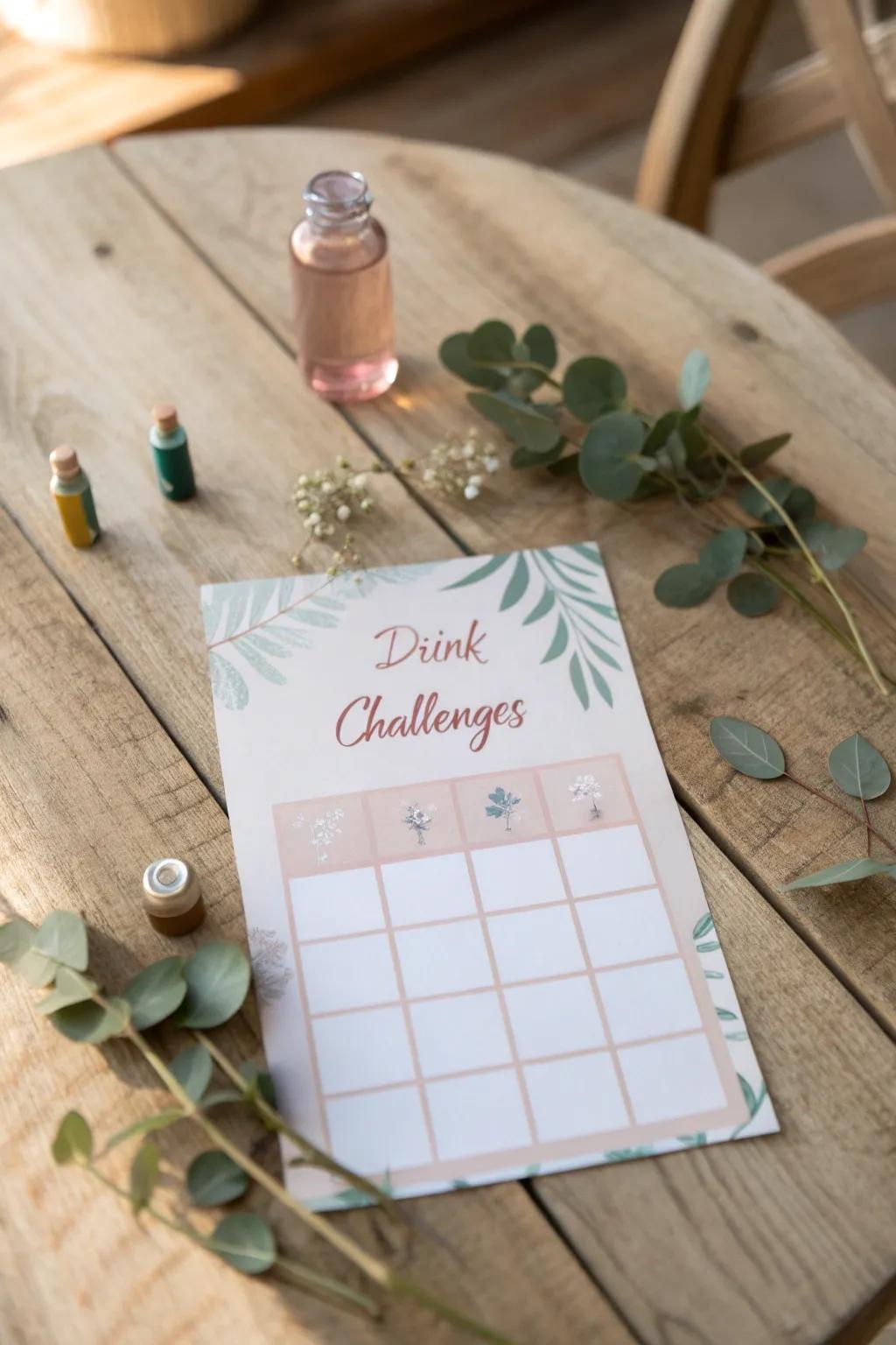 Elevate your game night with a chic and fun DIY Bingo with a boho twist!